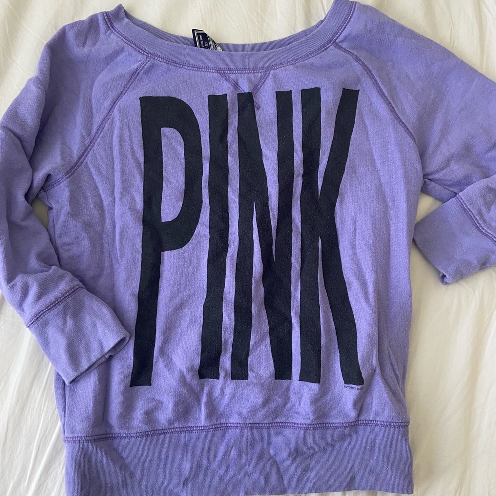 vs pink sweater